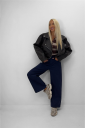 pantalone con elastico in vita couleur